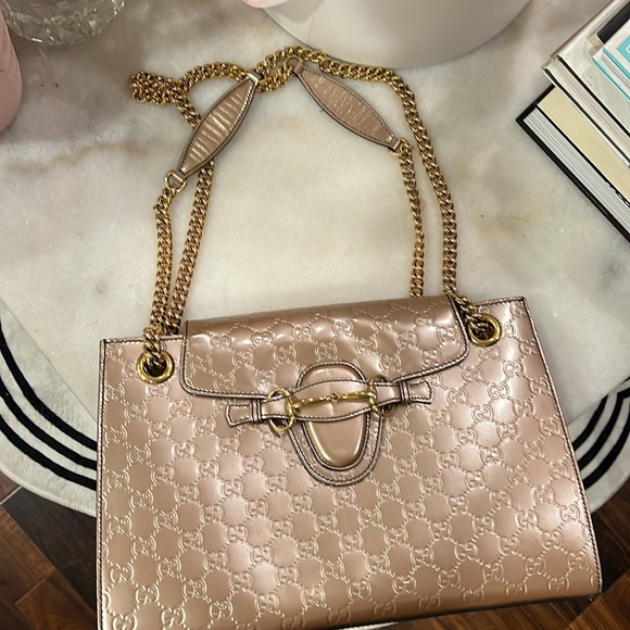 Beautiful authentic and RARE  Patton leather Gucci, 2 way bag w /COA - Picture 5 of 15